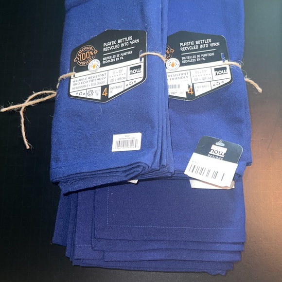 ECO-friendly/wrinkle resistant now DESIGNS 100% recycled content tablecloth-NWT - Picture 11 of 11